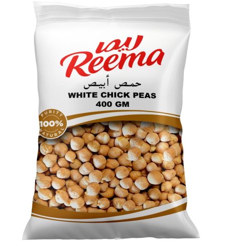 WHITE CHICK PEAS 400 GM