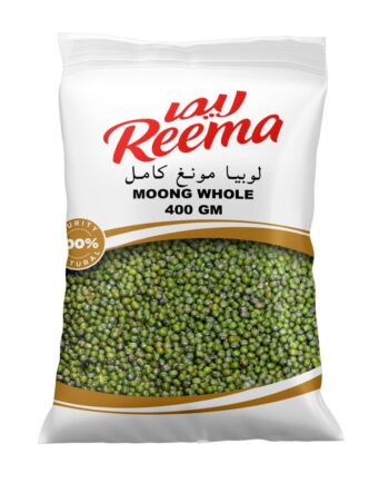 Reema Green Moong Dal Whole, 400g
