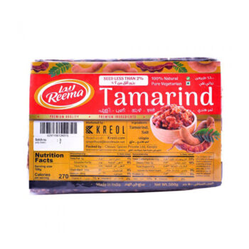 Reema Tamarind Seedless, 500g