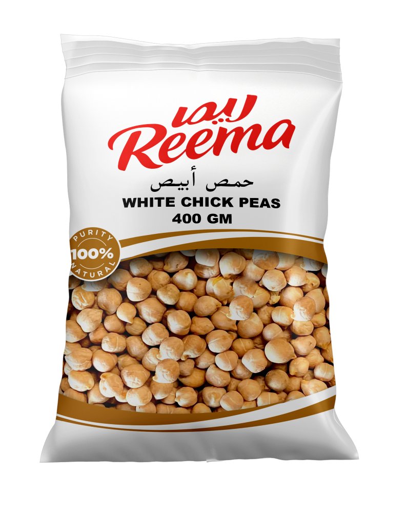 WHITE CHICK PEAS 400 GM